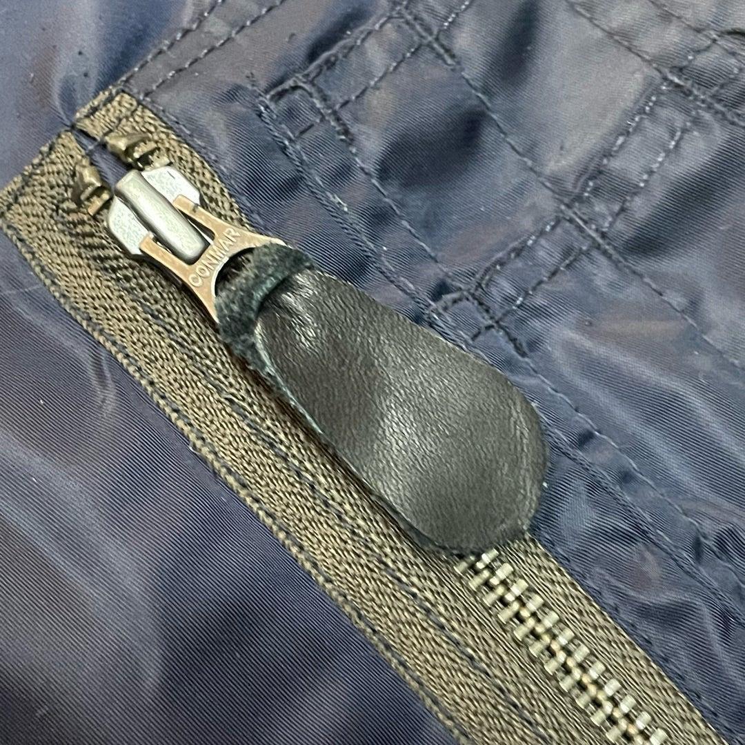 新品未使用　 MA1　フライトジャケット Dモデル　オールブラックSサイズno6