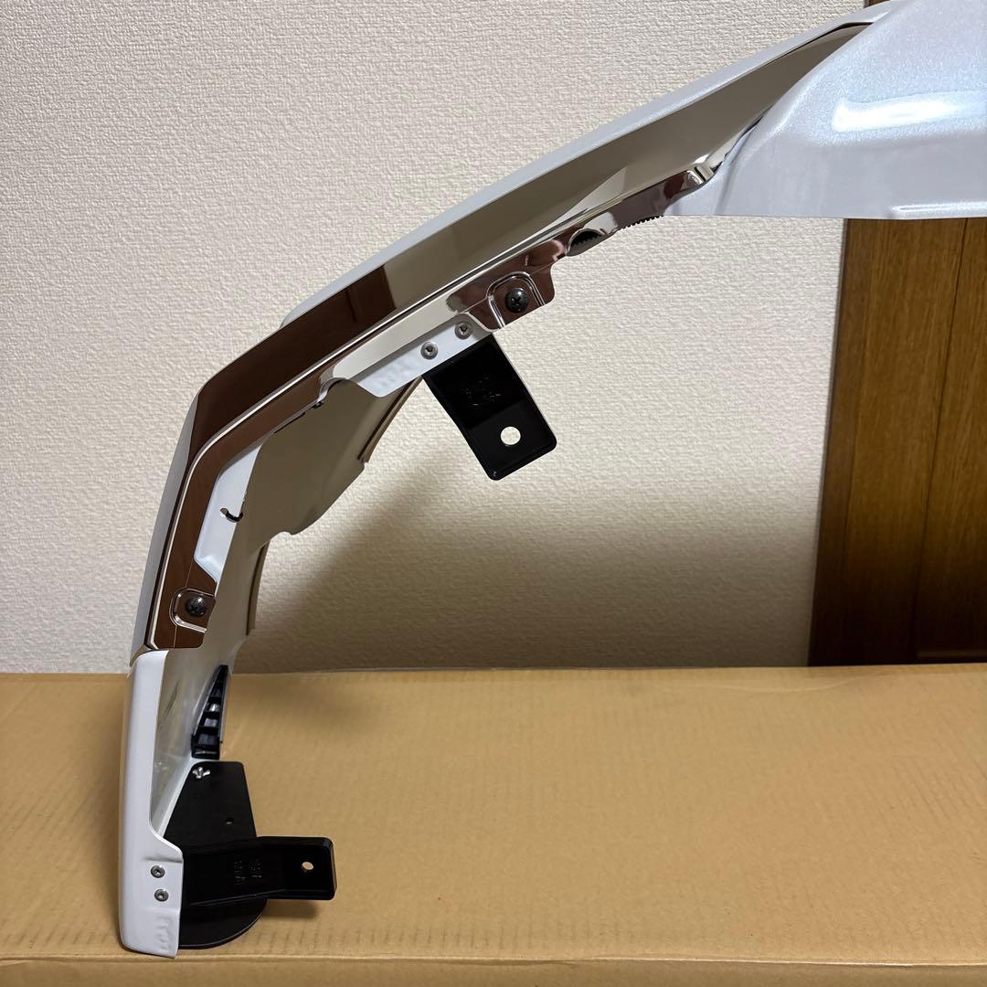 最終価格２５日撤収予定 RAV4 モデリスタフロントスポイラー ホワイトパール