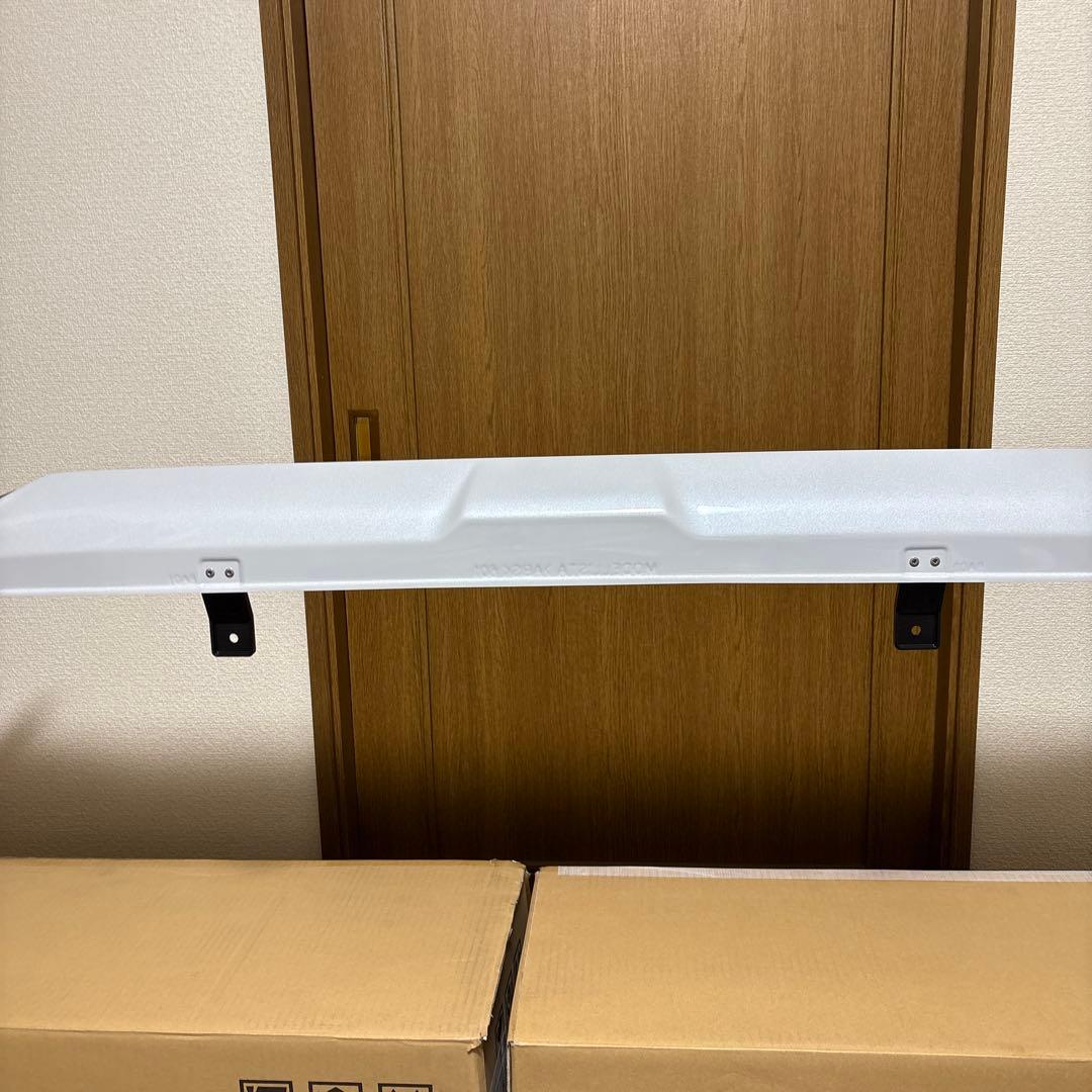 最終価格２５日撤収予定 RAV4 モデリスタフロントスポイラー ホワイトパール