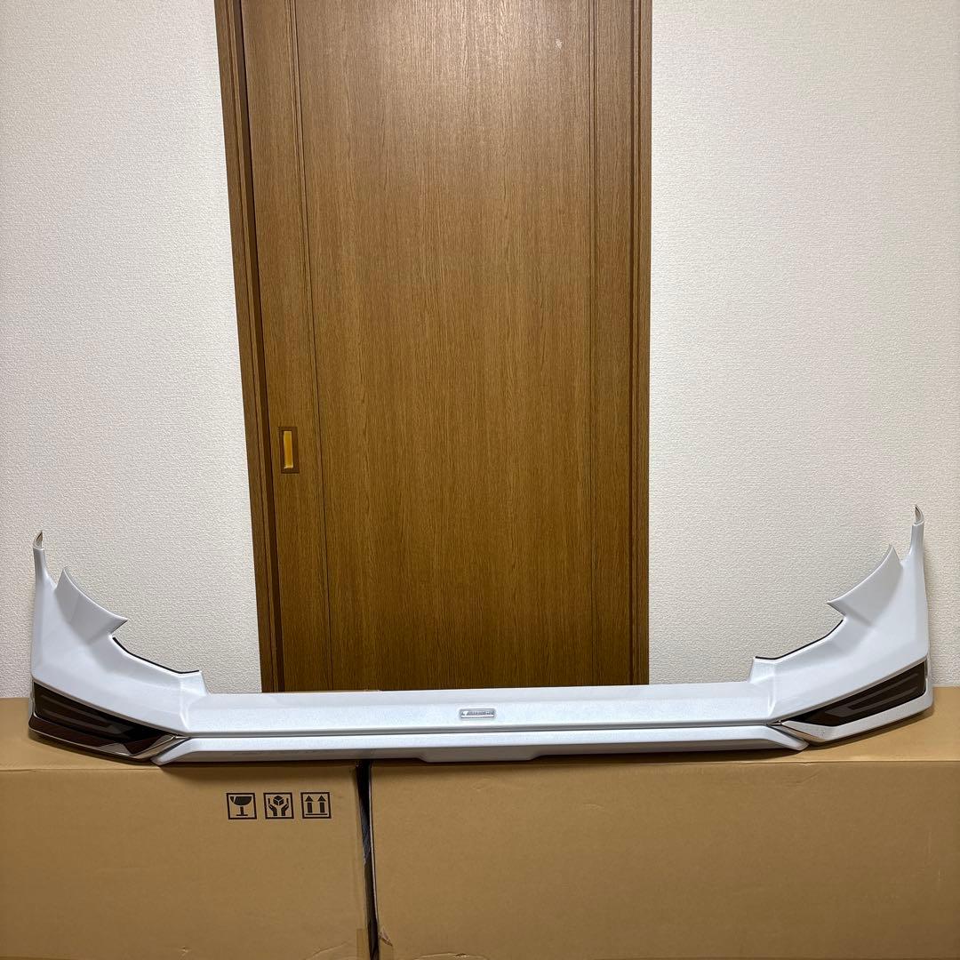 最終価格２５日撤収予定 RAV4 モデリスタフロントスポイラー ホワイトパール