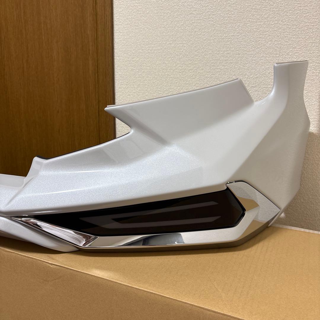 最終価格２５日撤収予定 RAV4 モデリスタフロントスポイラー ホワイトパール