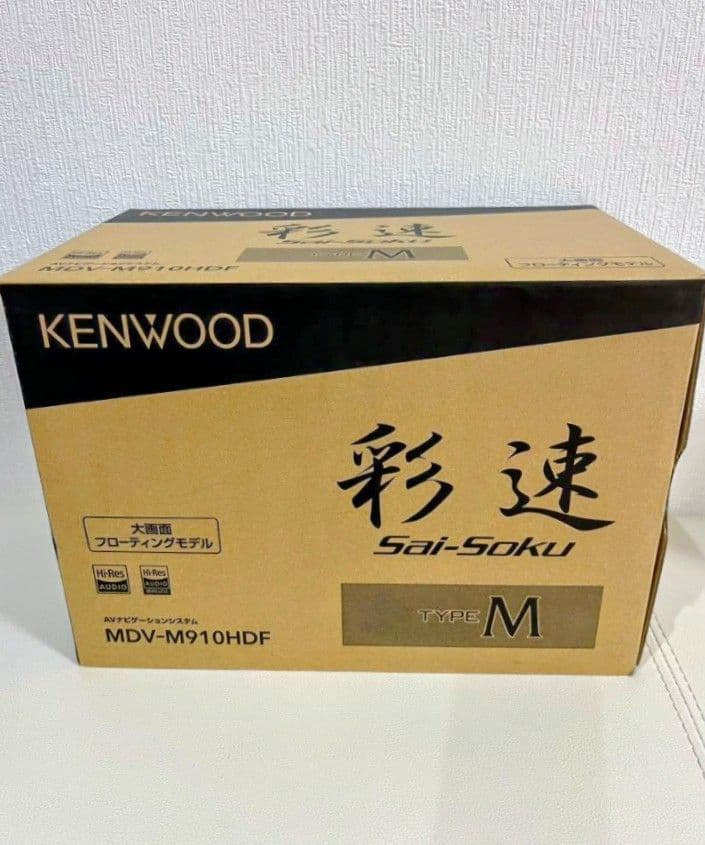 値下げKENWOOD 大画面フローティング 9インチナビ MDV-M910HDF