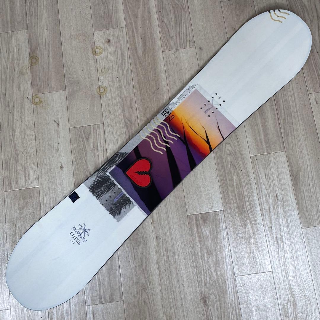 【極美品】SALOMON LOTUS 142cm スノーボード