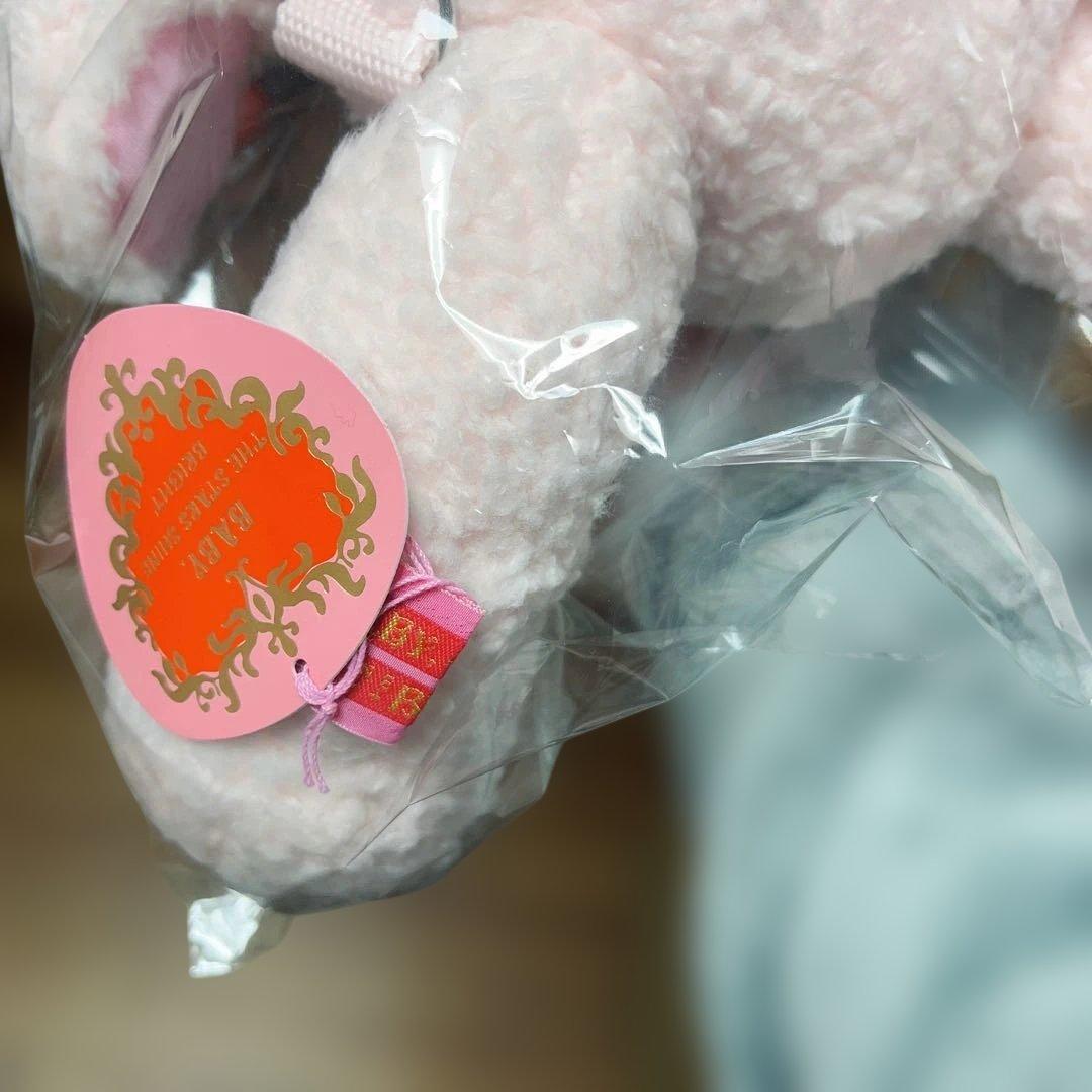 新品 BABY うさくみゃリュックミニ ピンク×ピンク、実物写真あり、42cm