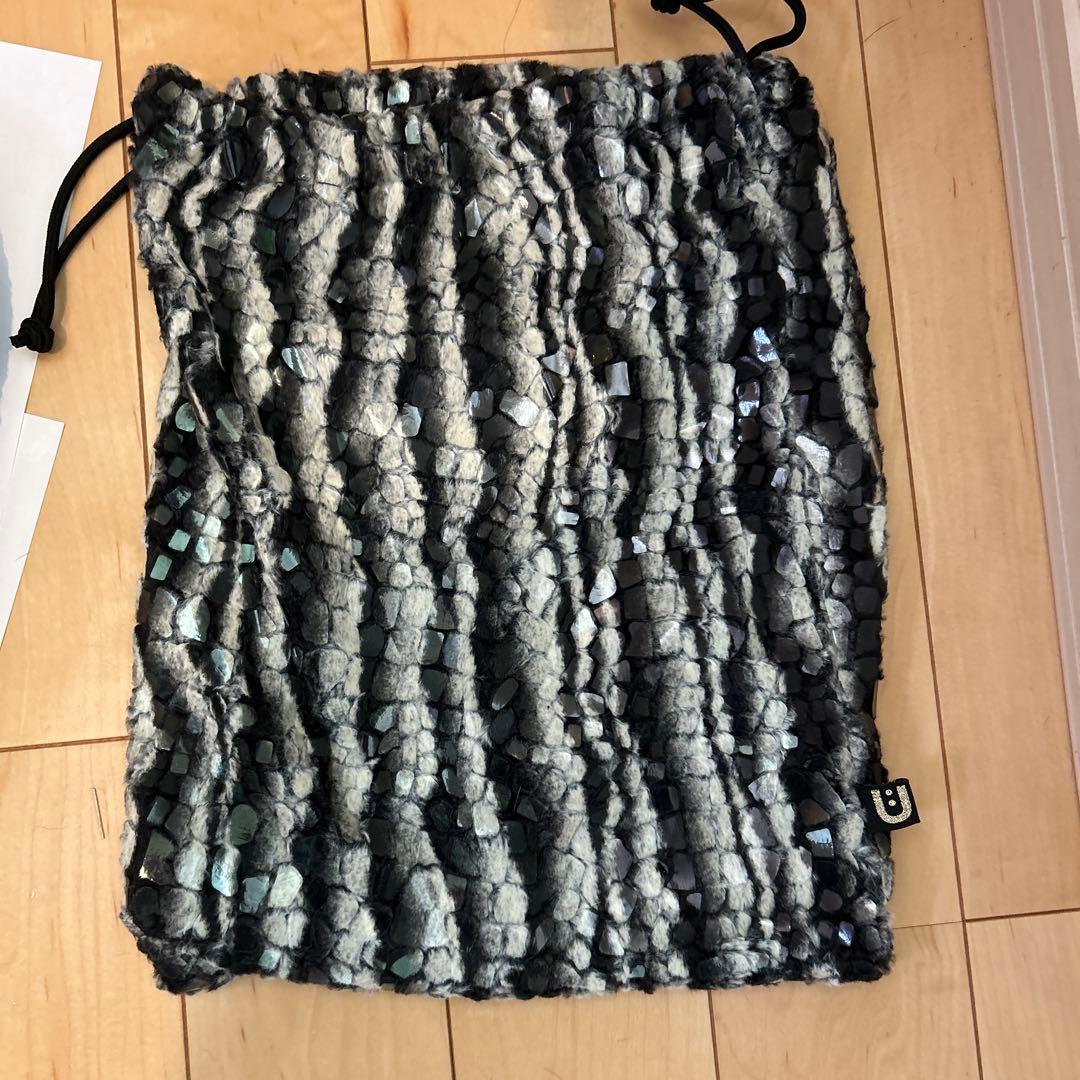 【袋付】SUBU(スブ) シューズ サンダル　ボア　26.0〜27.5cm相当