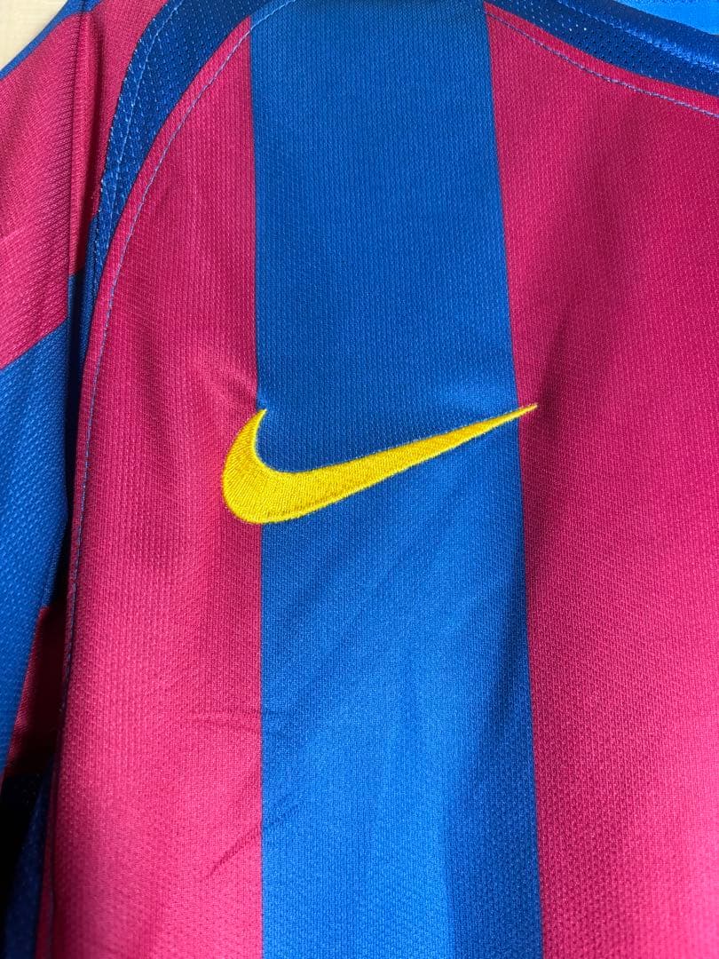 【新品未使用】ロナウジーニョ バルセロナ 06 CL決勝 ユニフォーム NIKE