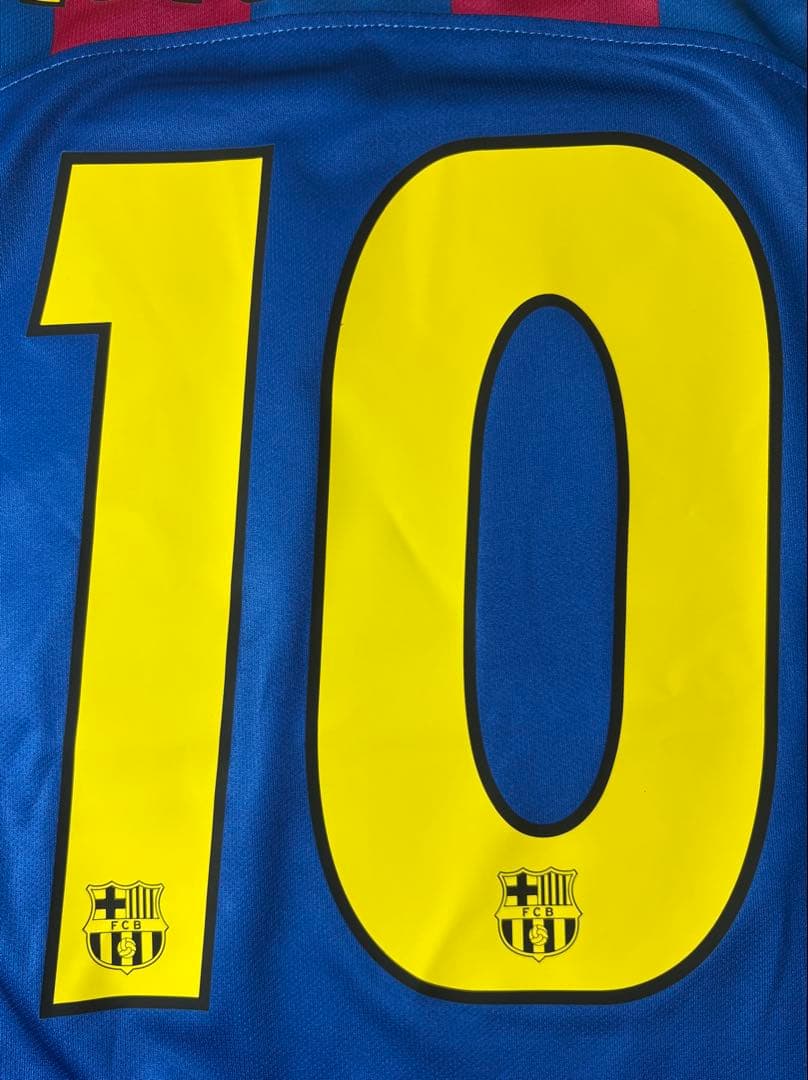 【新品未使用】ロナウジーニョ バルセロナ 06 CL決勝 ユニフォーム NIKE