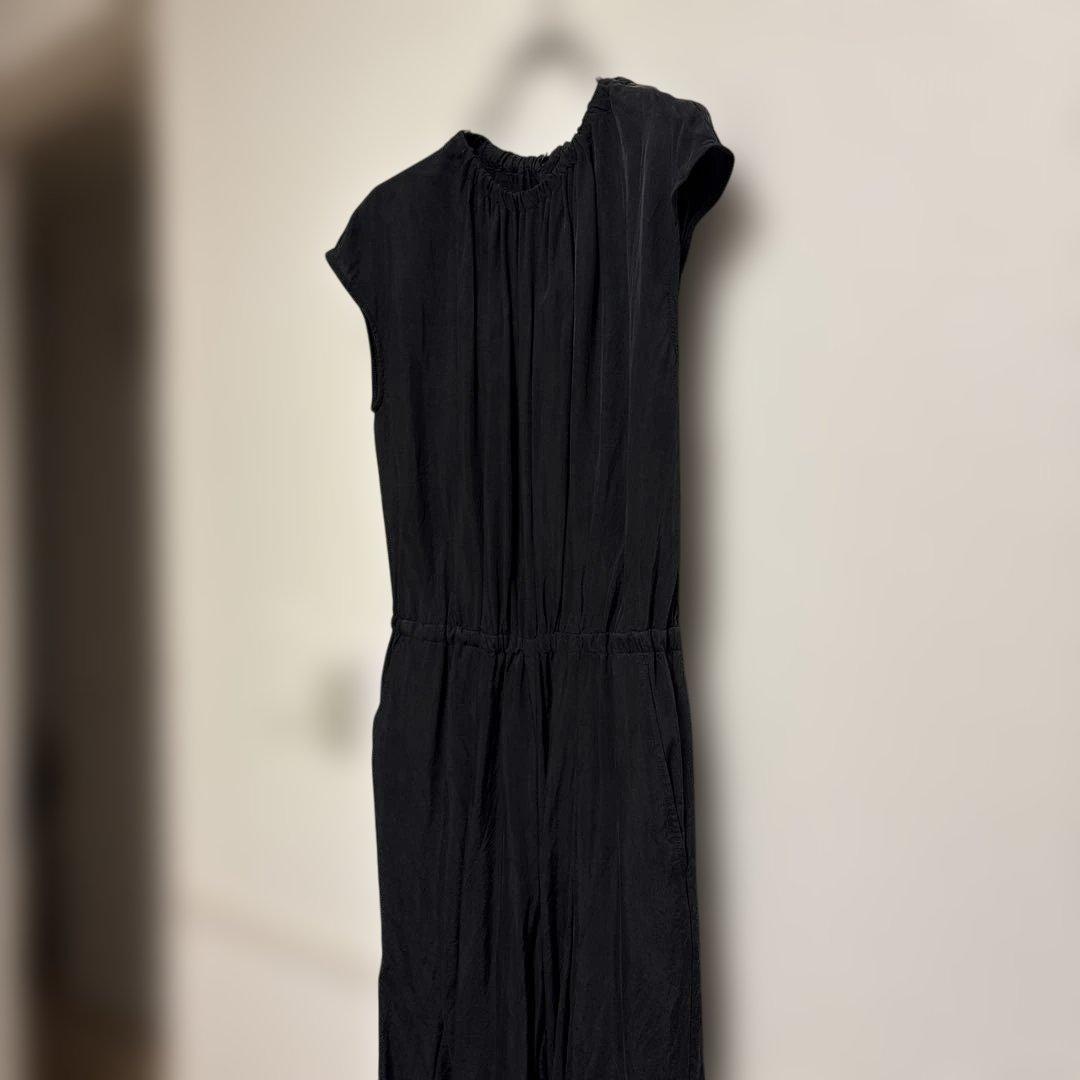 イエナ★バックリボンオールインワンブラック