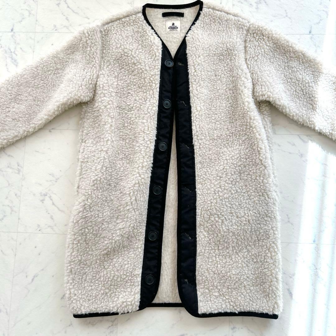 COLD BREAKER コールドブレーカー ウールボア コート ロング丈 36