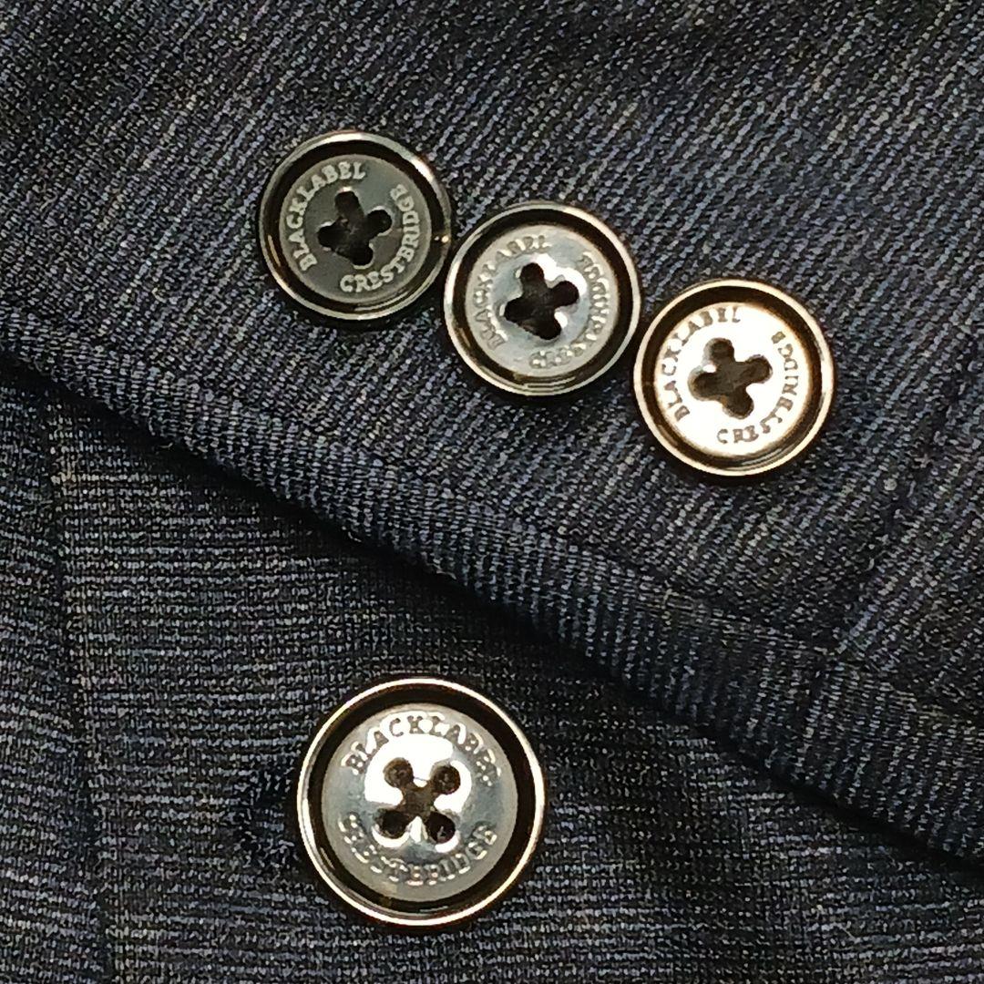 ブラックレーベルクレストブリッジ ストレッチ セットアップ ガーメント M