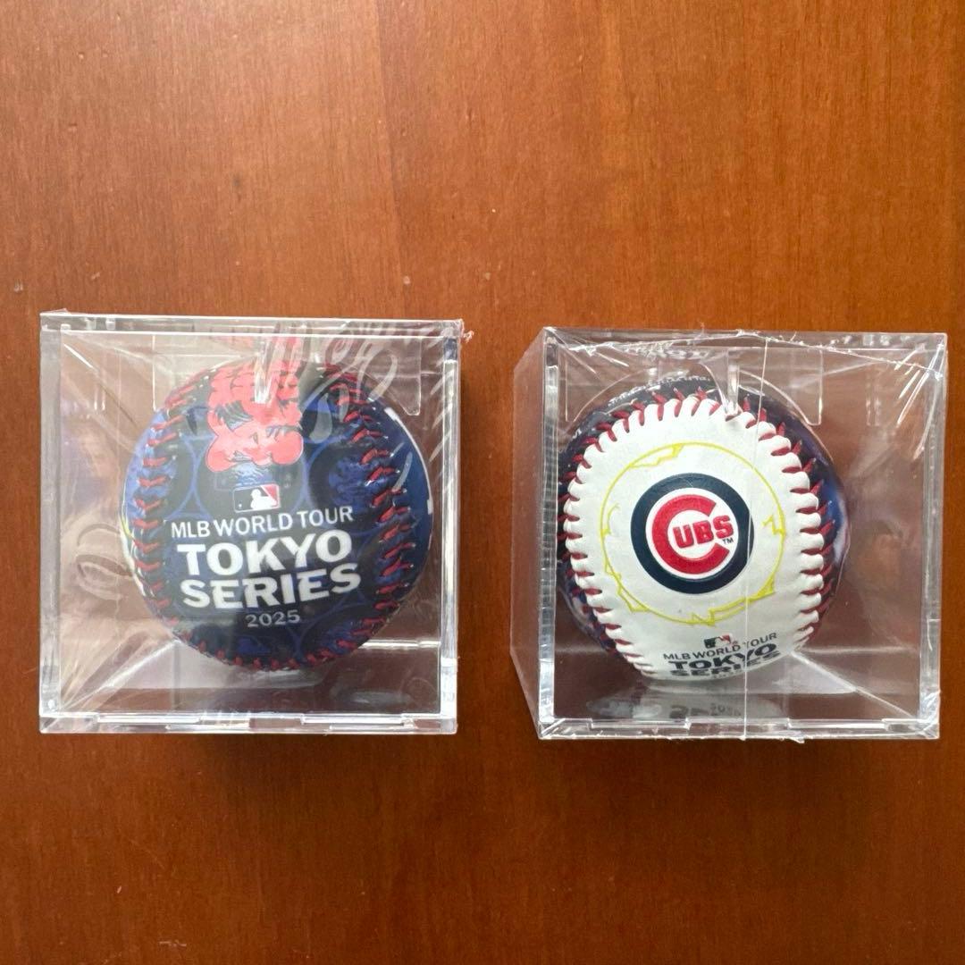 MLB開幕戦 東京シリーズ ボール 大谷翔平 日本人4人2個セット