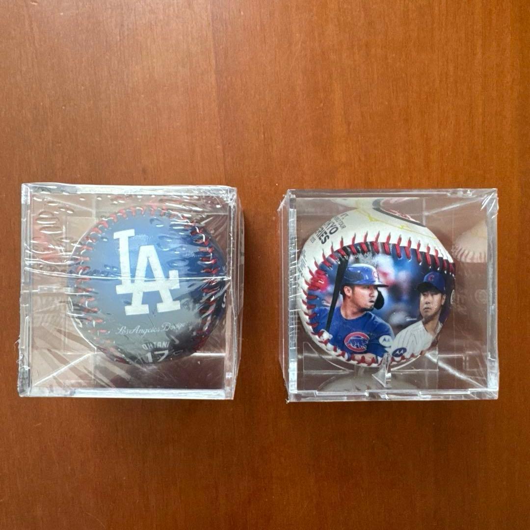 MLB開幕戦 東京シリーズ ボール 大谷翔平 日本人4人2個セット