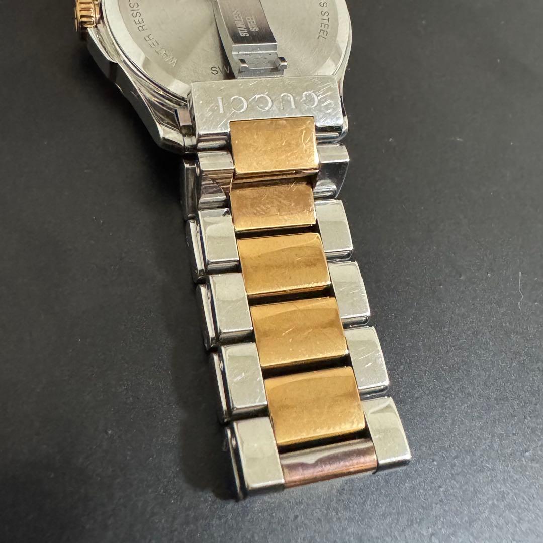 稼働品　GUCCI Gタイムレス シルバー ゴールド 時計 レディース