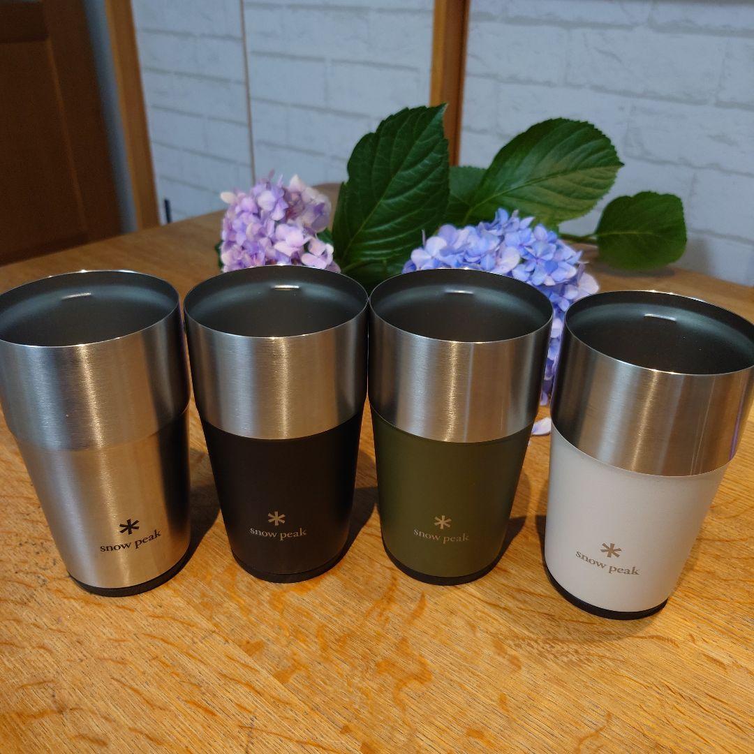 Miya  peakステンレス サーモタンブラー470 4色セット