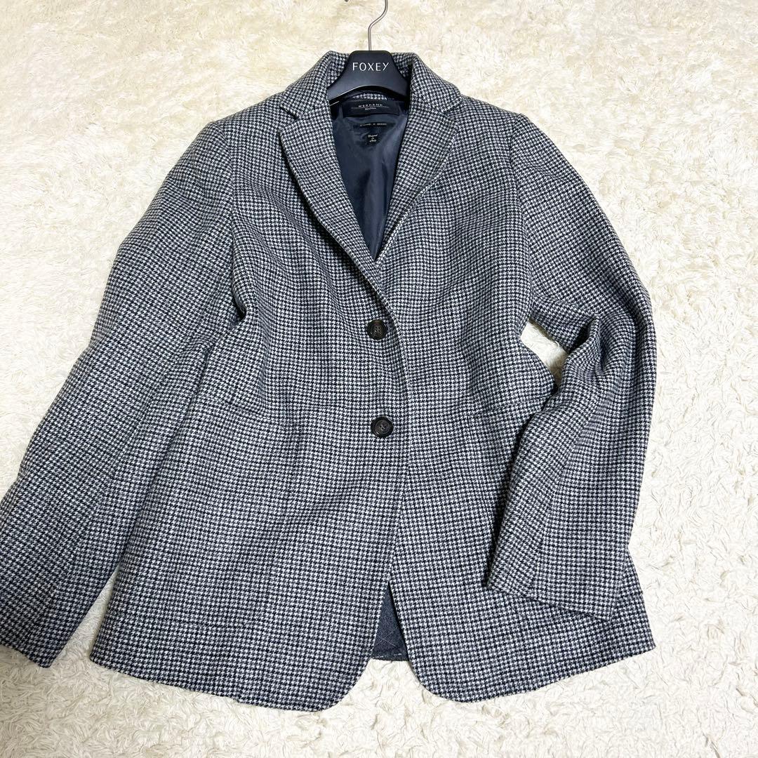 美品✨ マックスマーラ クチートアマーノ ウールジャケット 千鳥格子 40