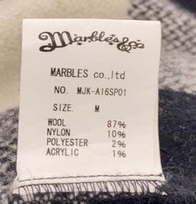 Marbles / マーブルズ バッファローチェック CPO ジャケット M