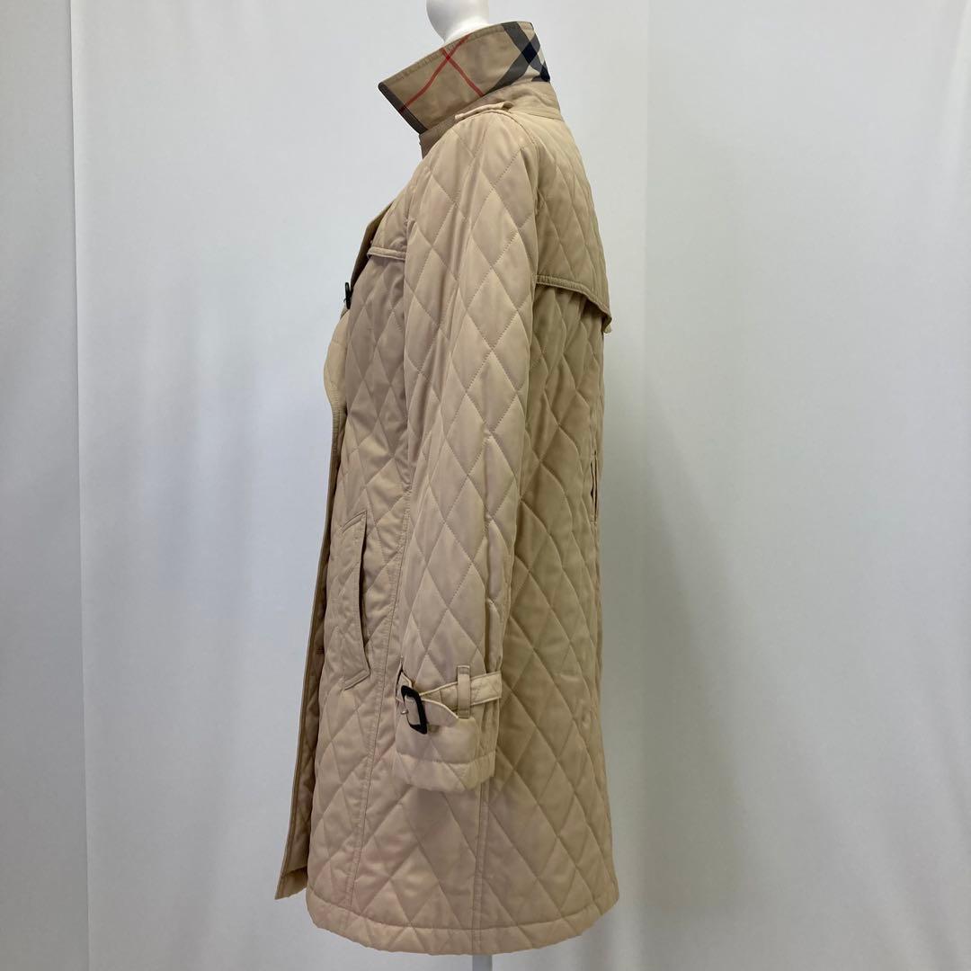 BURBERRY LONDON キルティング トレンチコート ノバチェック 38