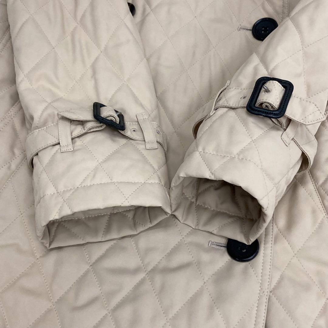 BURBERRY LONDON キルティング トレンチコート ノバチェック 38