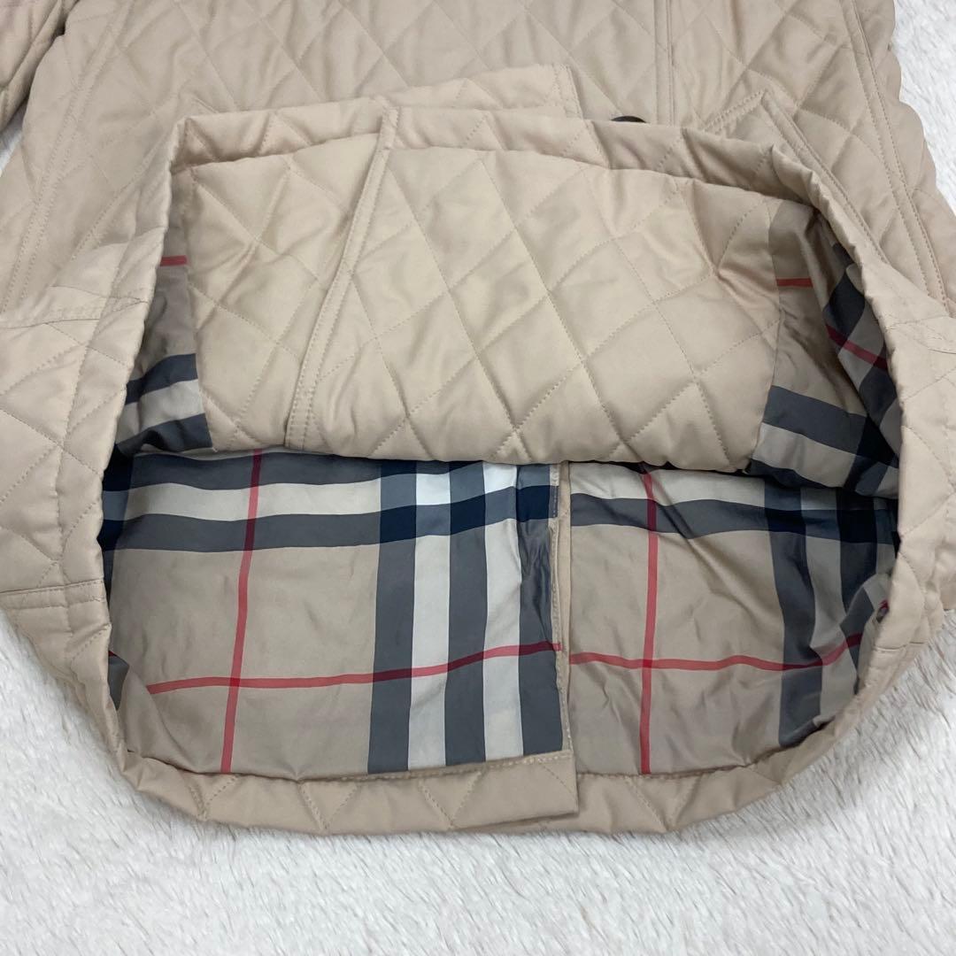 BURBERRY LONDON キルティング トレンチコート ノバチェック 38