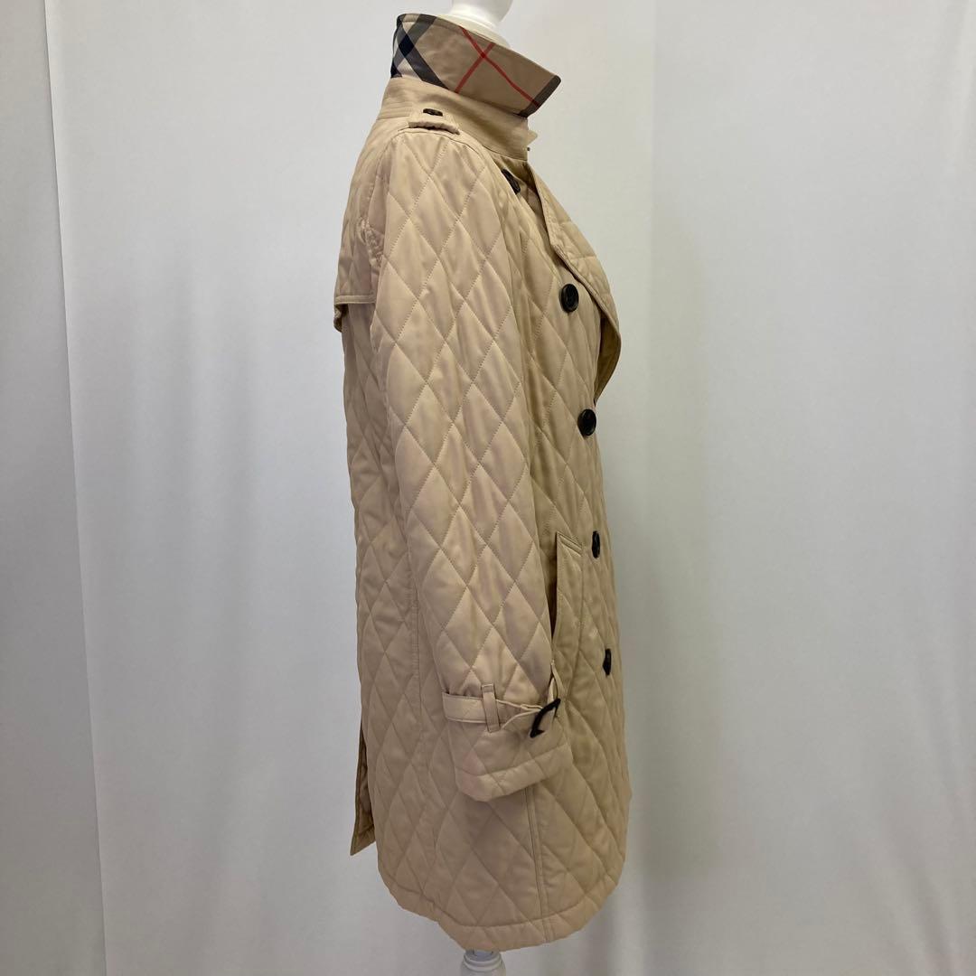 BURBERRY LONDON キルティング トレンチコート ノバチェック 38