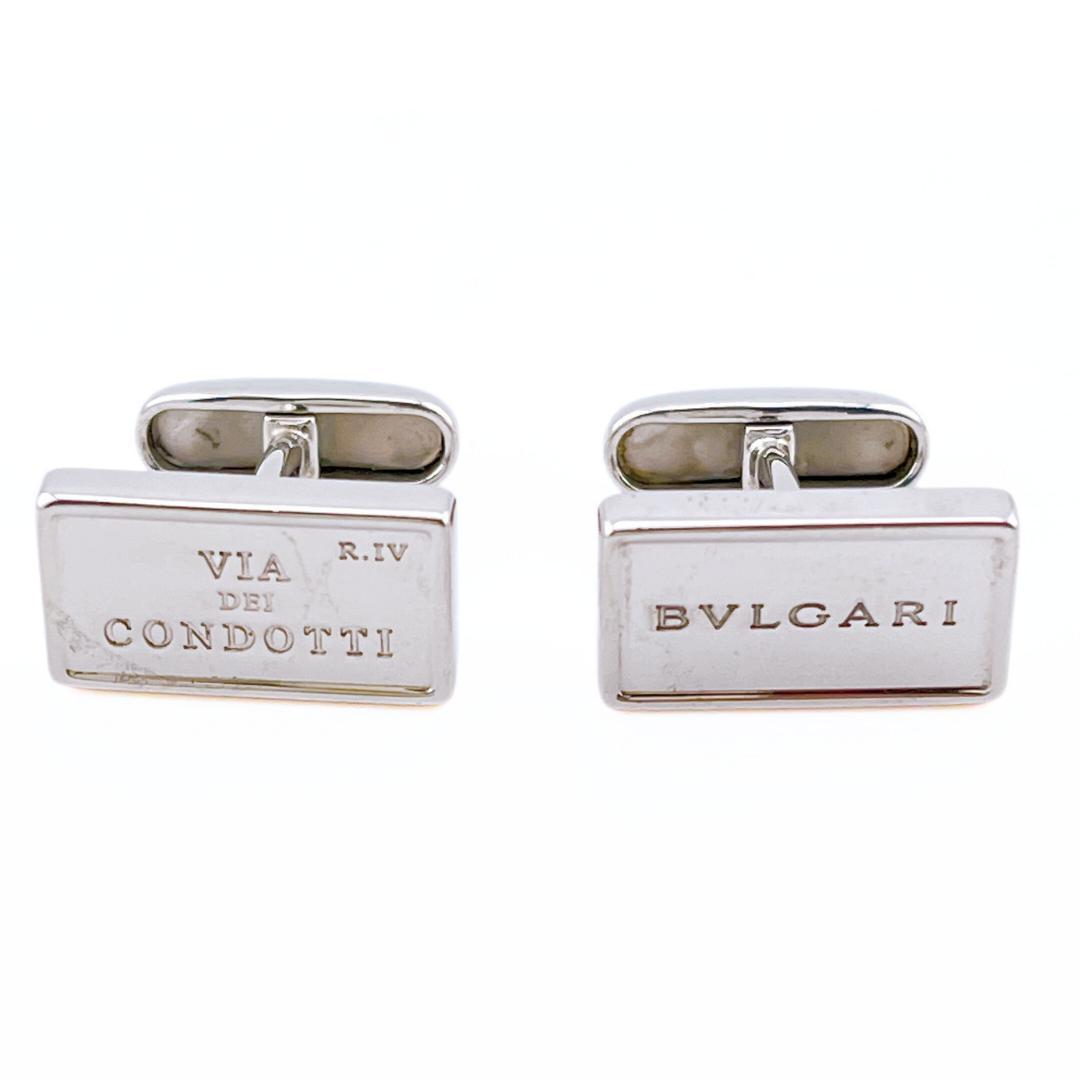 BVLGARI カフスボタン カフリンクス ヴィアデイコンドッティ SV925