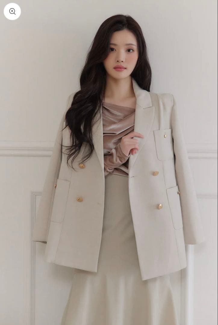 タグ付き【polaura / ポローラ】 クラシカルテーラードジャケット