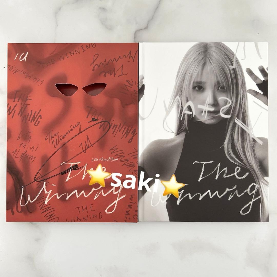 【直筆サイン入り】 IU The Winning I WIN Ver. サイン