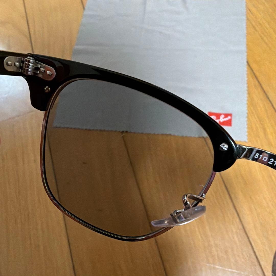 Ray-Ban レイバン CLUBMASTER RB3016 ケース付 傷あり