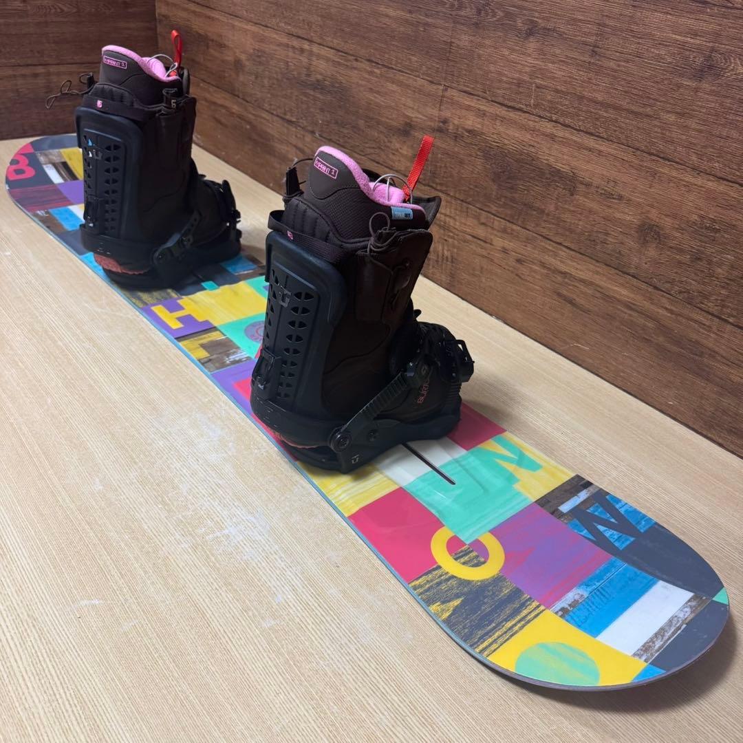 美品　BURTON バートン　UNION レディース　スノーボード ブーツ無し