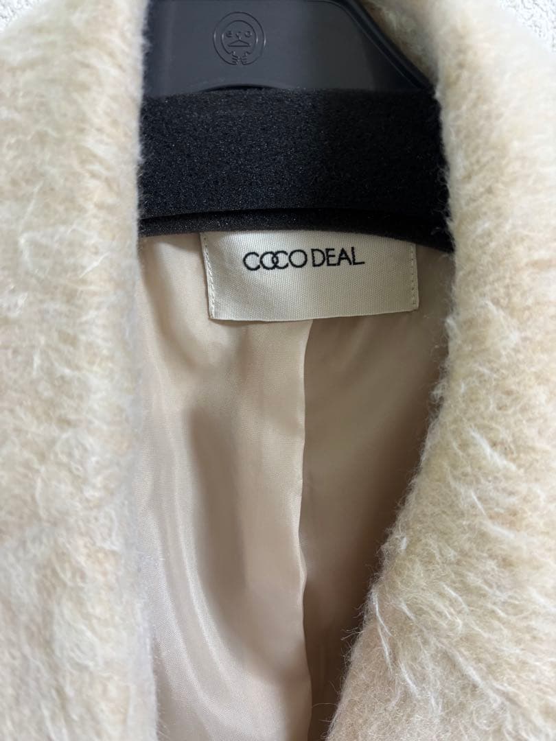 今季　COCODEAL ウールシャギージャコット