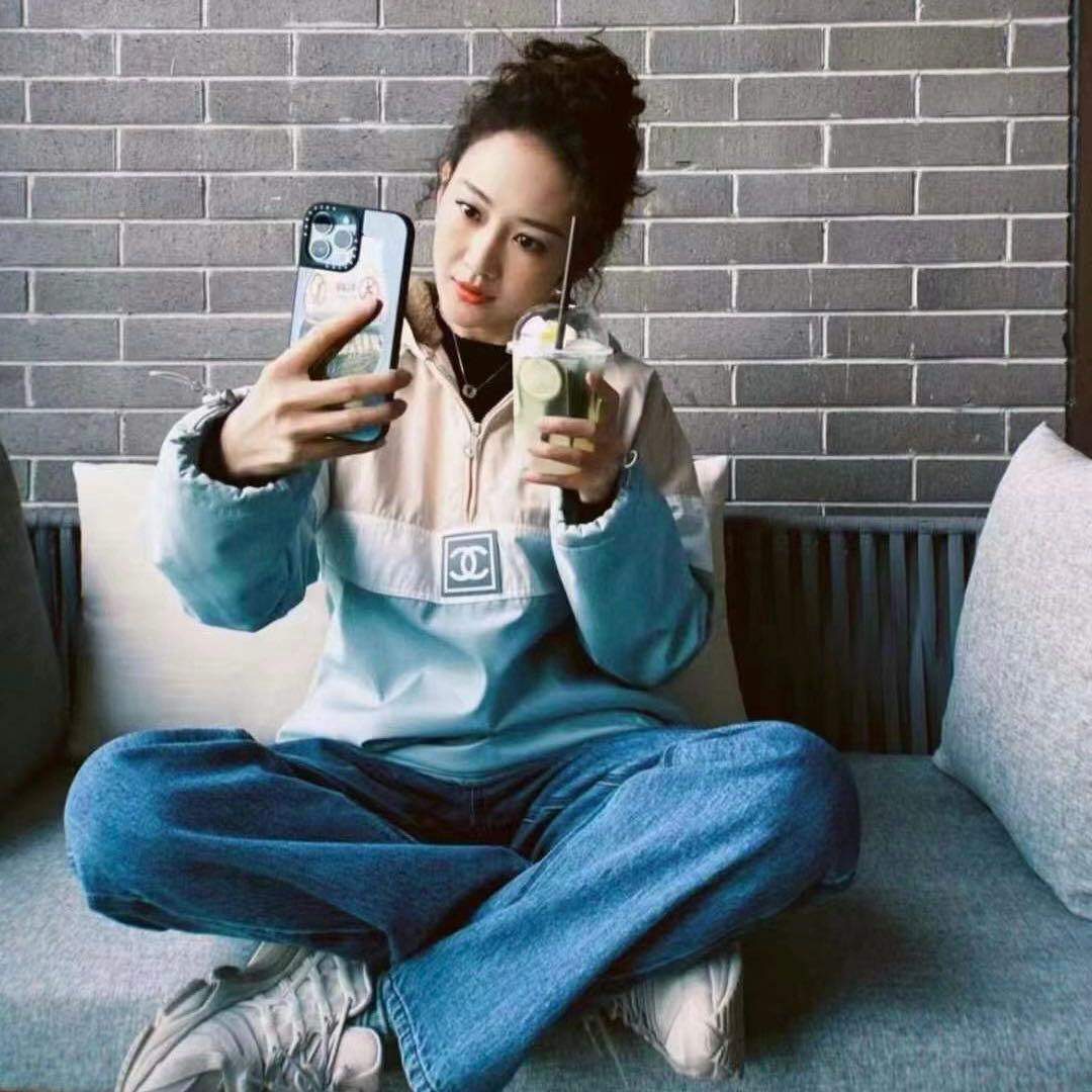 美品★CHANEL スポーツライン　フード付き　ブルゾンコート