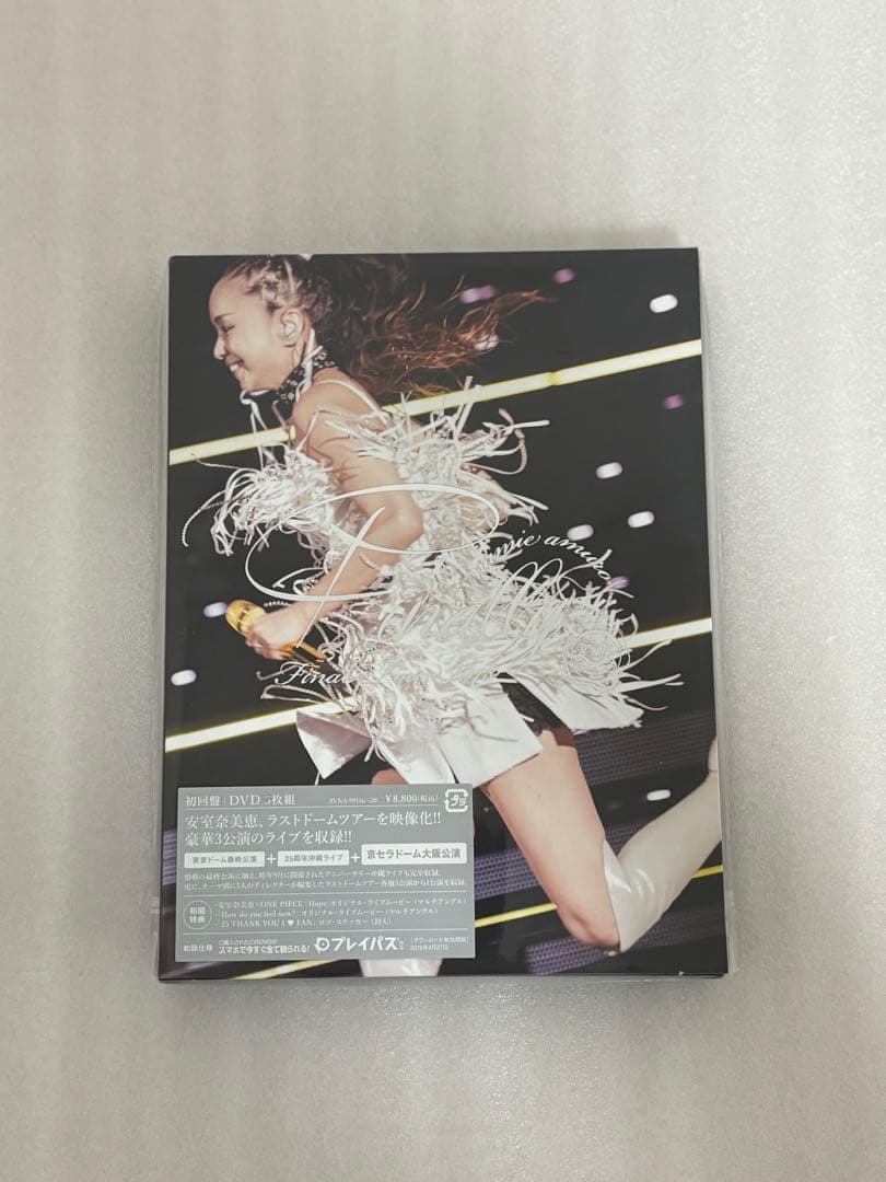 新品　安室奈美恵Finally初回限定盤DVD nanacoカード