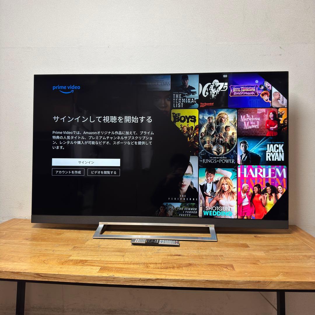東芝 65V型 4K 液晶テレビ REGZA 65Z730X 動画配信アプリ搭載