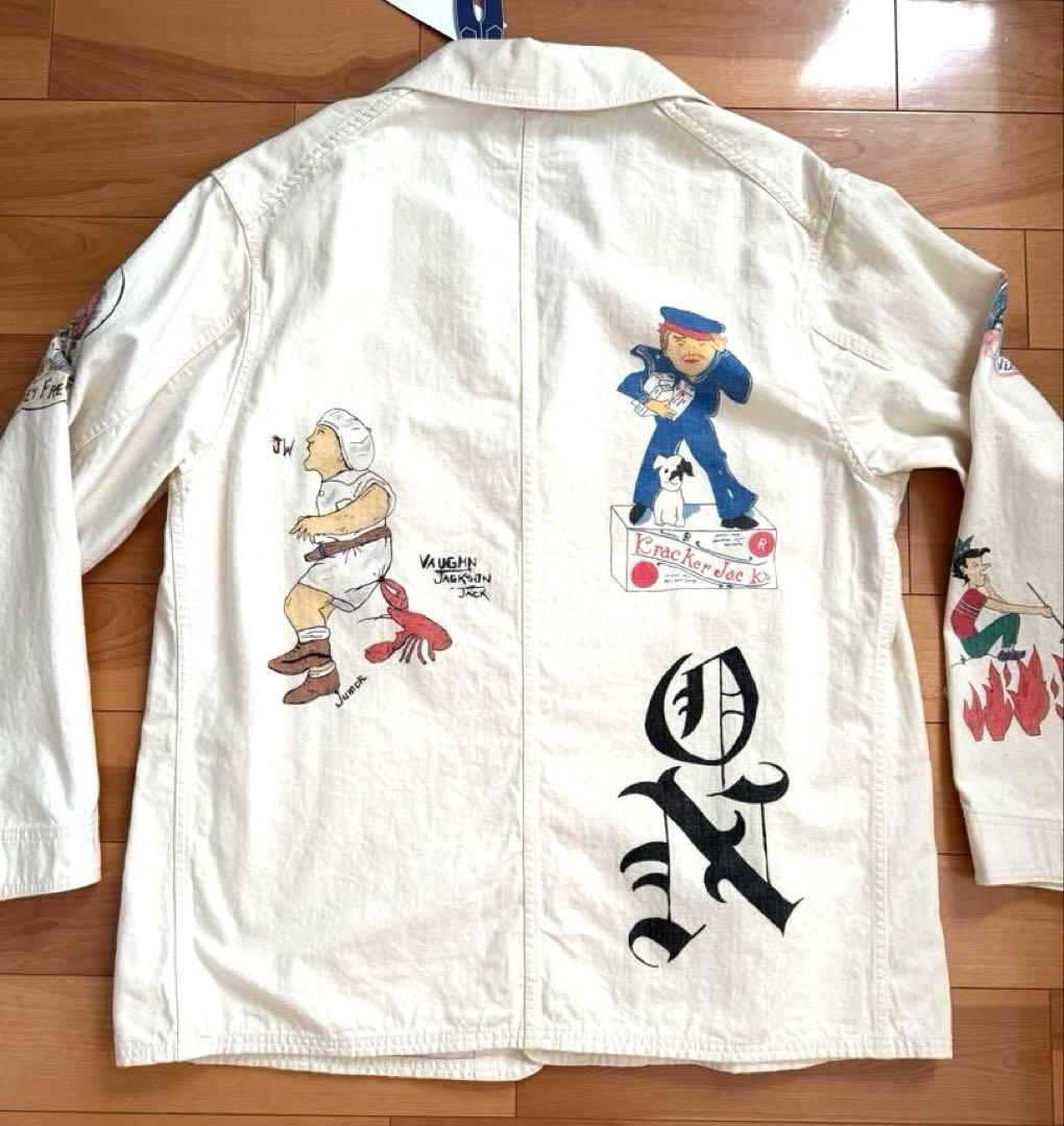 WESTOVERALLS メモリアル カバーオール F-TYPE エクリュ