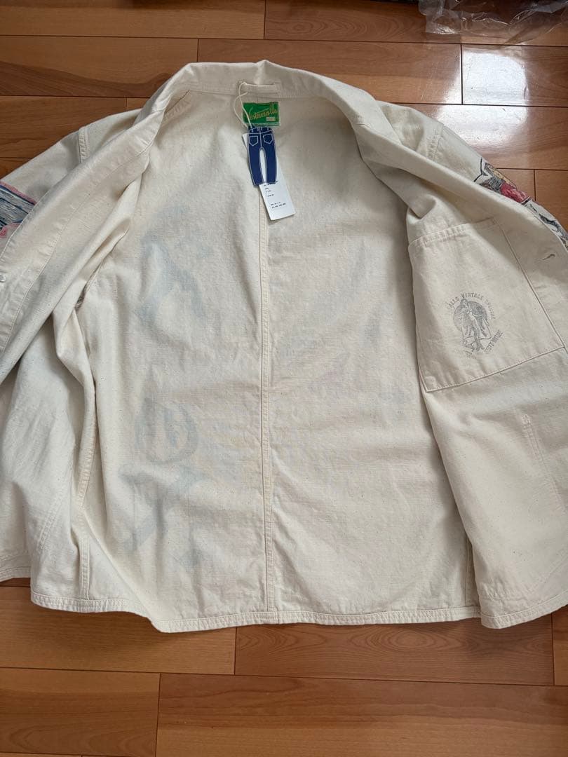 WESTOVERALLS メモリアル カバーオール F-TYPE エクリュ