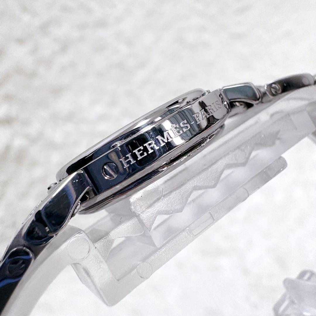 ✨極美品✨HERMES エルメス クリッパー 3針 デイト Hロゴ 純正ベルト