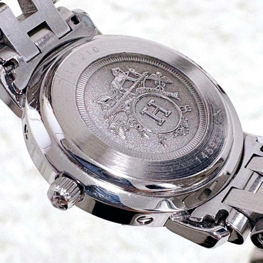 ✨極美品✨HERMES エルメス クリッパー 3針 デイト Hロゴ 純正ベルト