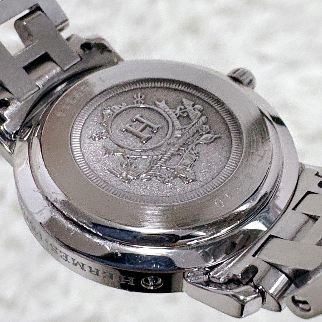 ✨極美品✨HERMES エルメス クリッパー 3針 デイト Hロゴ 純正ベルト