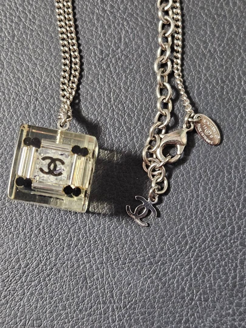 た*や様 CHANEL シャネル CCロゴ キューブ ペンダントネックレス