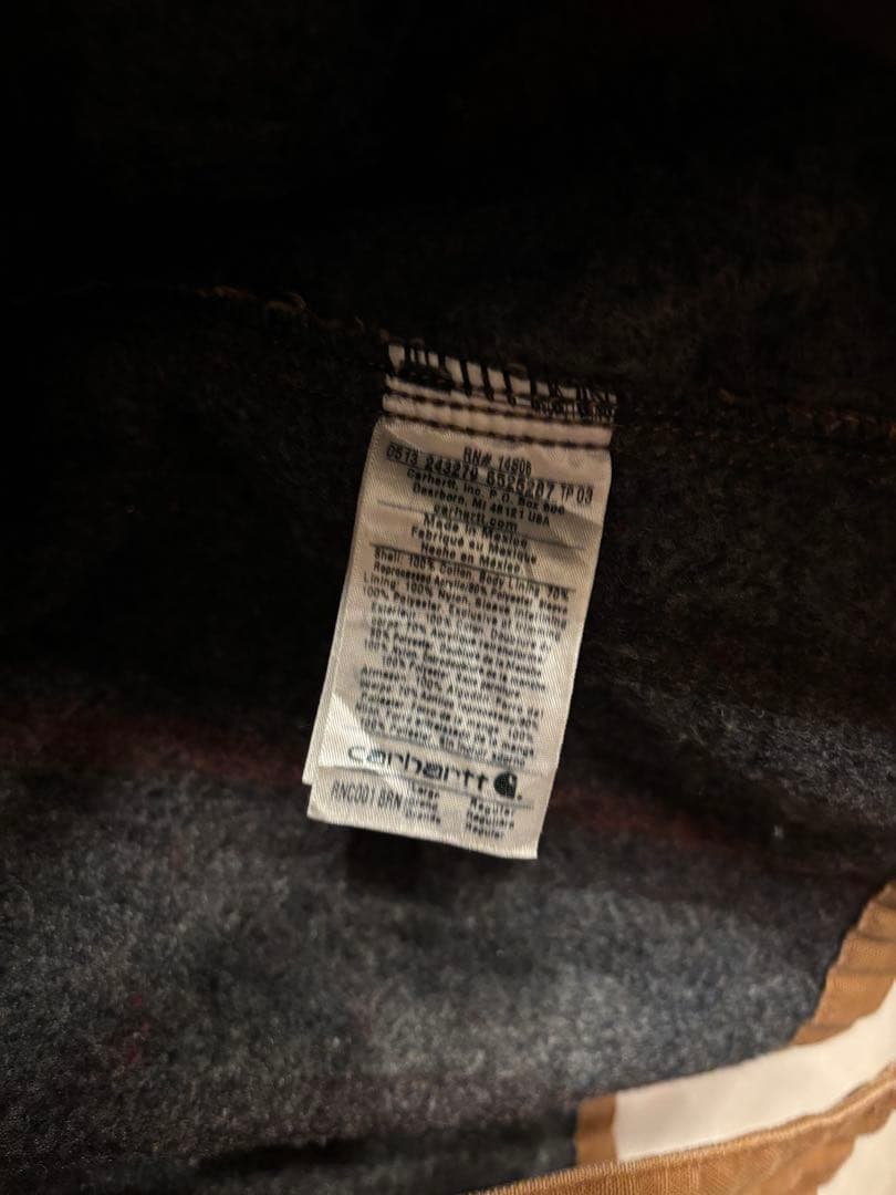 Carhartt カーハート チョアコート カバーオール L 企業ロゴ USA