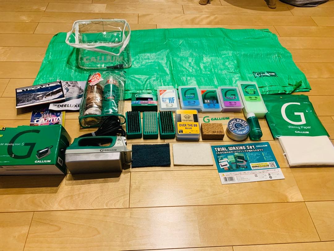 ガリウム(GALLIUM) Trial Waxing Set 各種Waxおまけ