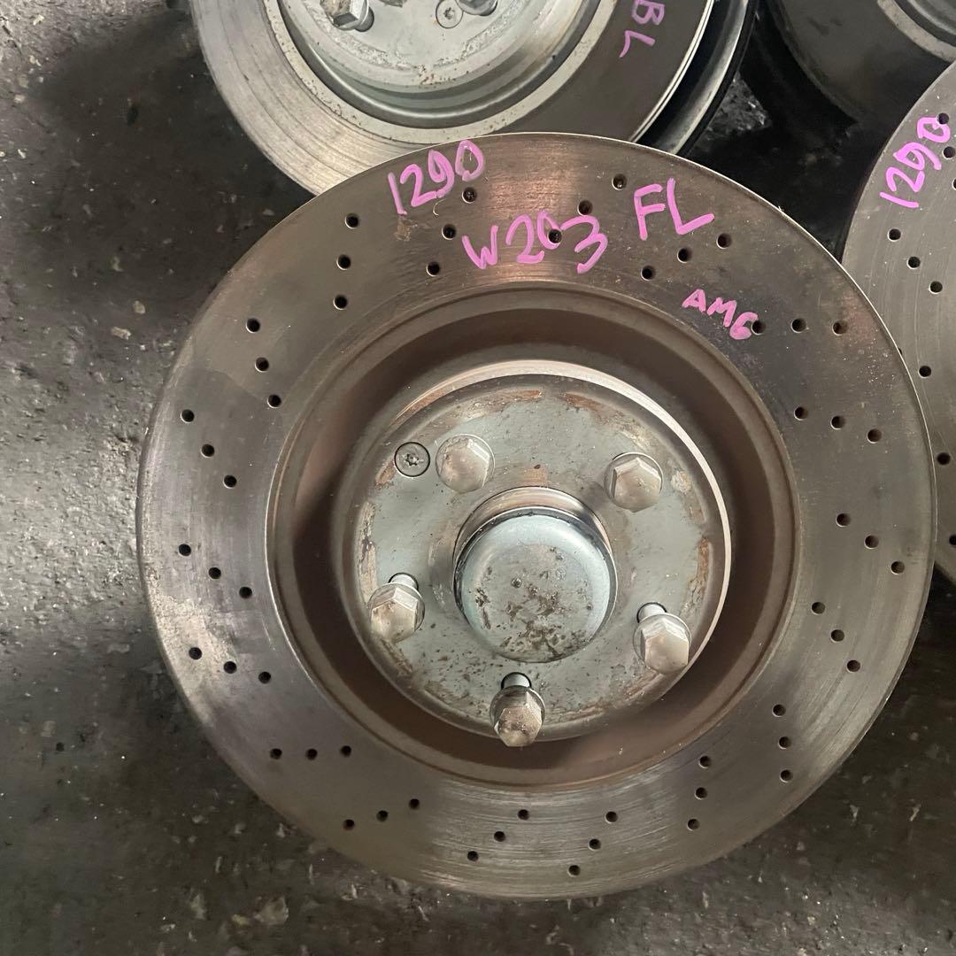 Cクラス用前後ブレーキディスクセット