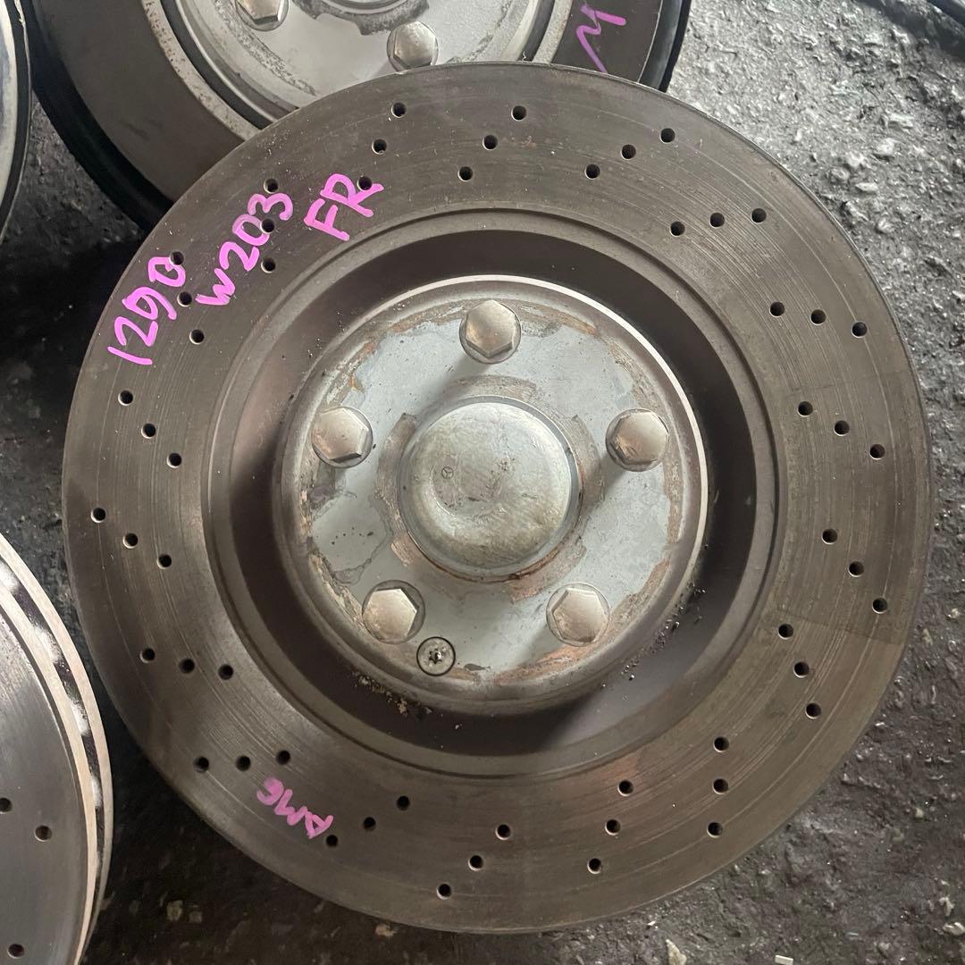 Cクラス用前後ブレーキディスクセット