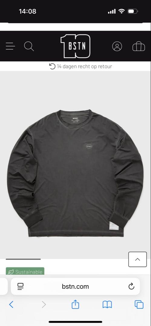 Satisfy Running AuraLite Long Tee サイズL