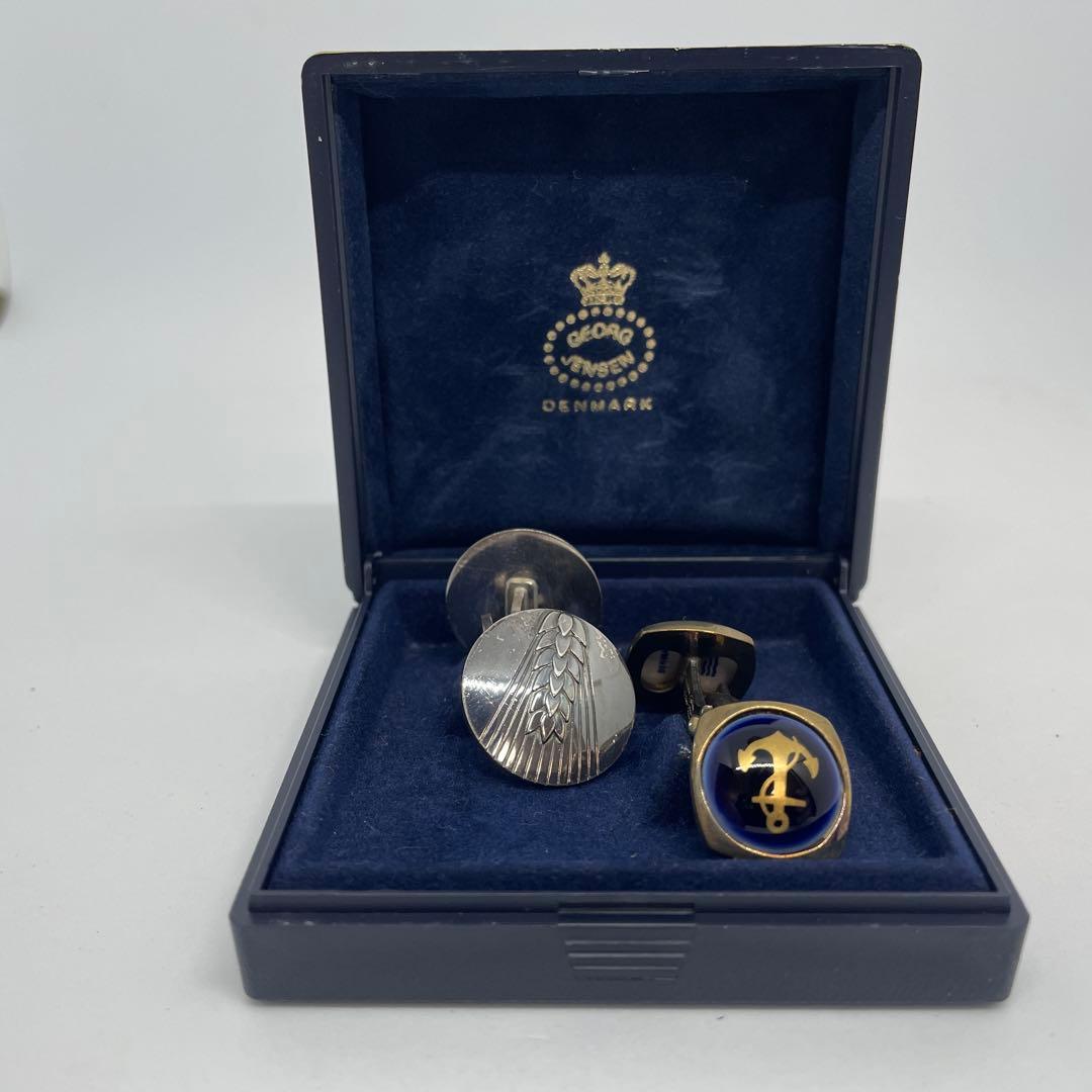 ◎希少✨ジョージ・ジェンセン カフスボタン 2点セット SV925