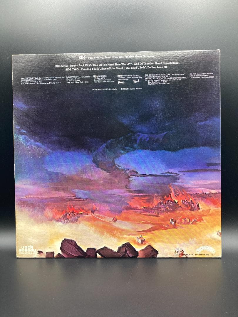 KISS Destroyer 国内盤 LP SWX-6268 帯 PROMO