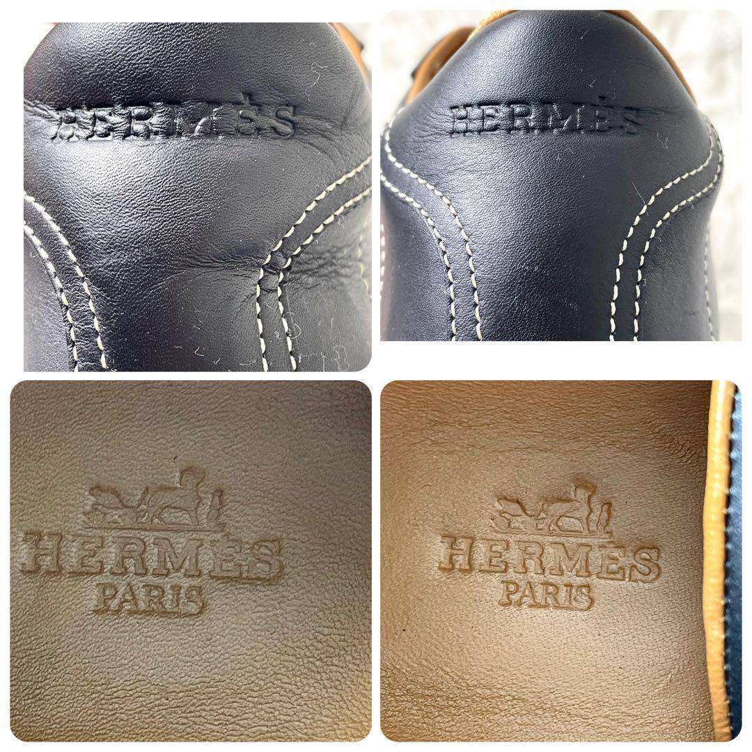 エルメス　HERMES スニーカー　レディース　ブラック　黒　23cm 36