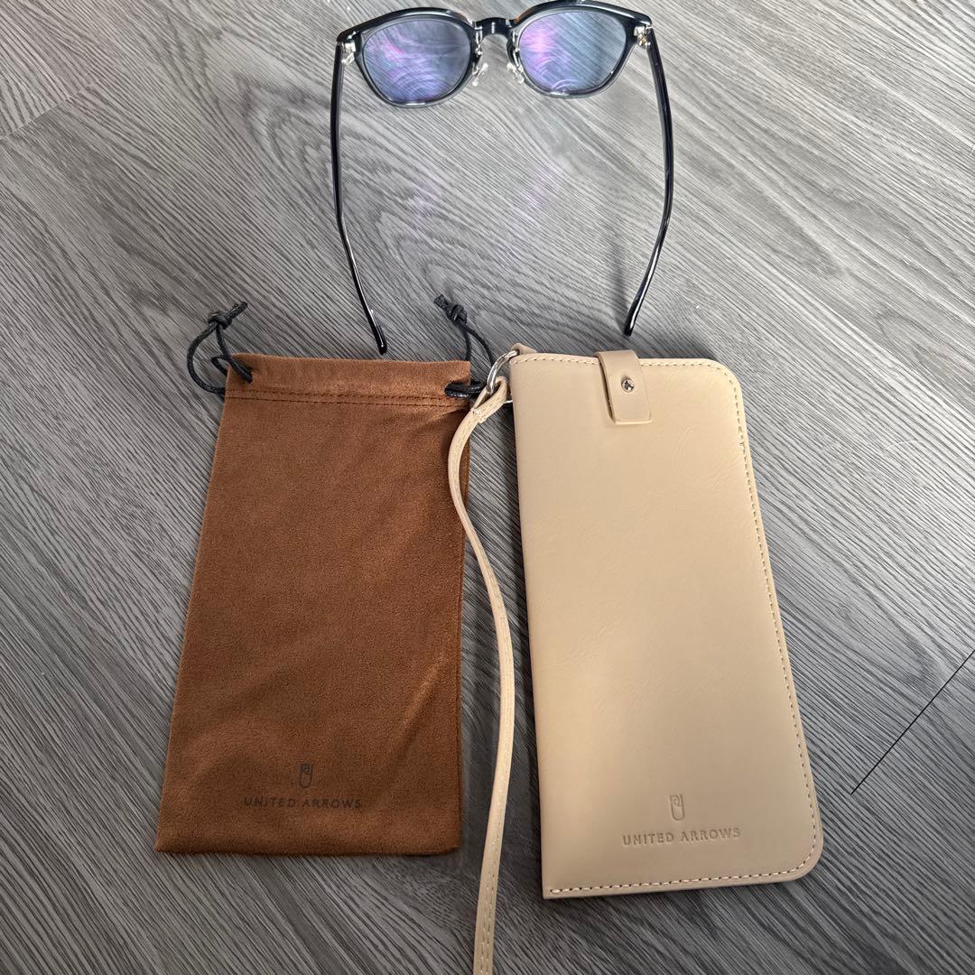 Zoff UNITED ARROWS サングラス　ブラック