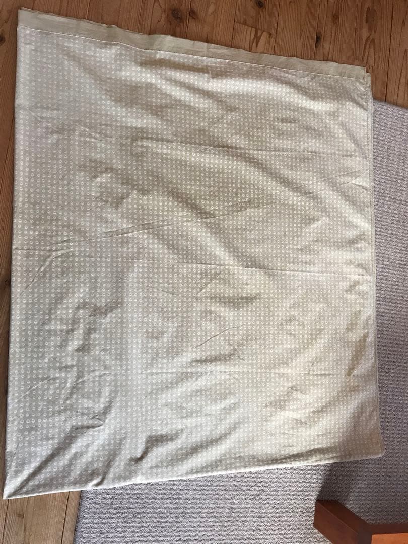 ヨーガンレール　シーツ　天然染料　絞り染め