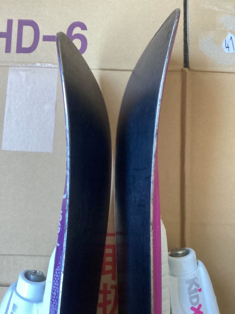 ROSSIGNOL 子ども用スキーとATOMICブーツセット